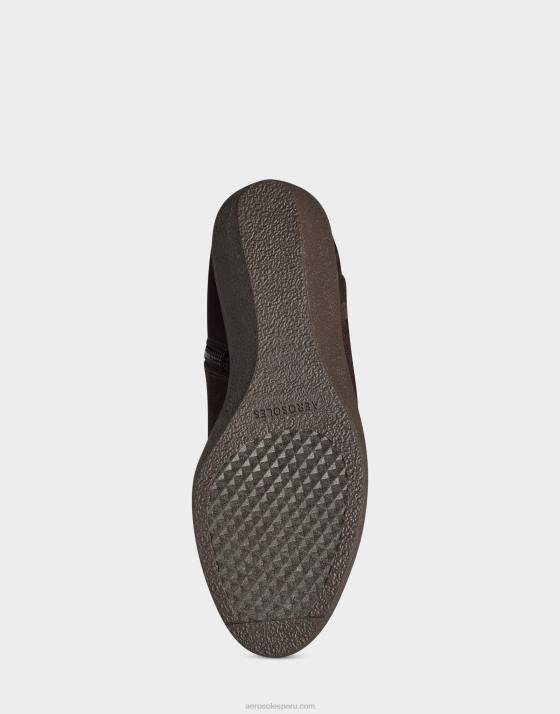 bota alta antelina marrón Aerosoles F846119 mujer