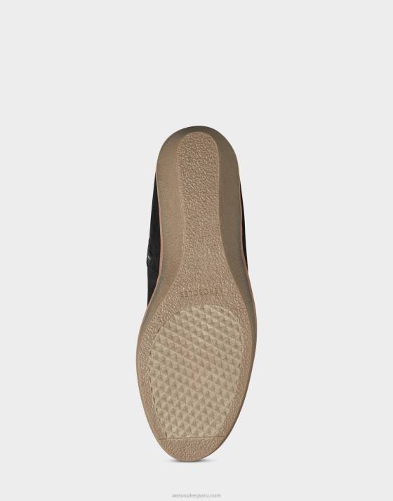 bota alta antelina negra Aerosoles F846133 mujer
