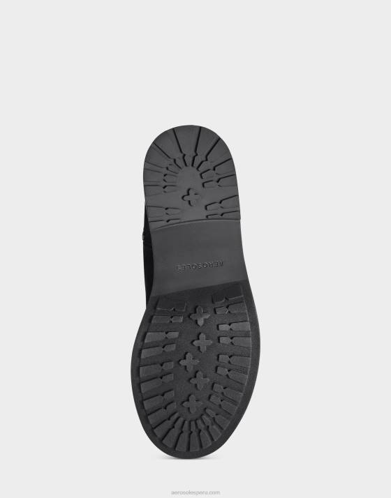 bota alta antelina negra Aerosoles F84620 mujer