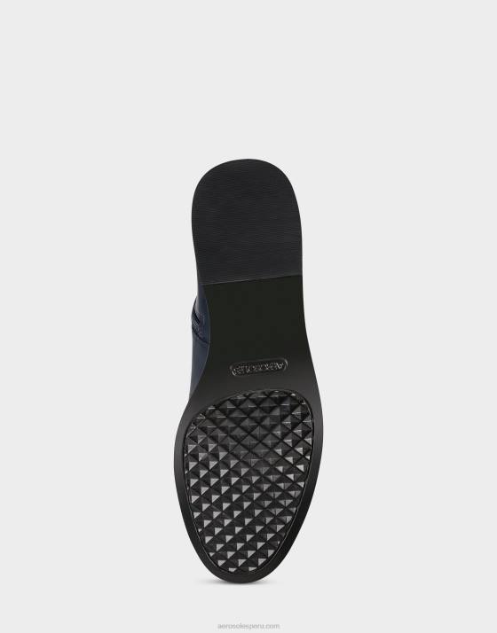 bota alta azul marino Aerosoles F846117 mujer