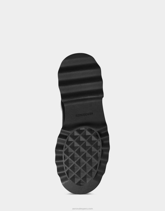 bota alta charol negro Aerosoles F84612 mujer