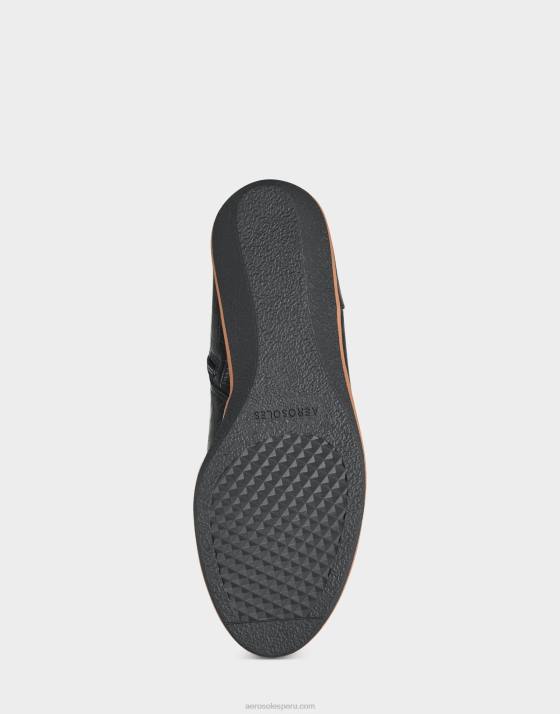 bota alta croco negro Aerosoles F846118 mujer