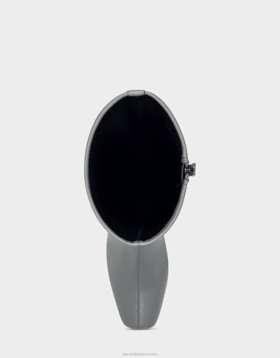 bota alta gris Aerosoles F846131 mujer