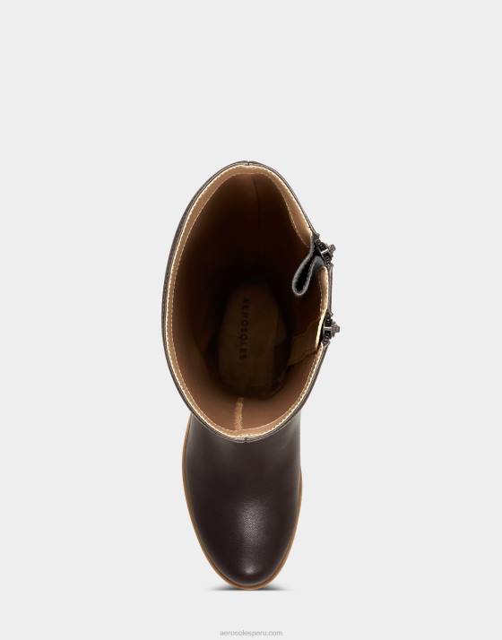 bota alta marron Aerosoles F846134 mujer