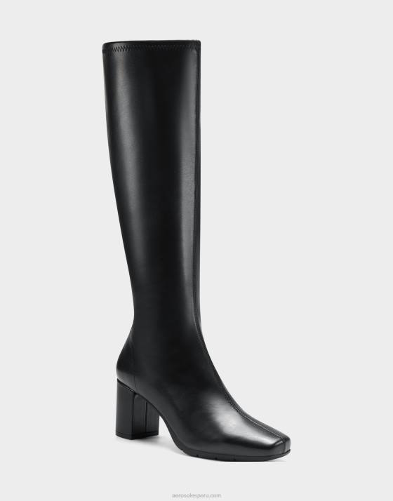bota alta stretch negra Aerosoles F846140 mujer