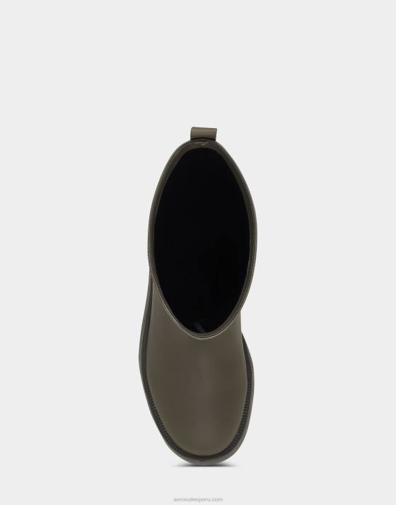 bota alta verde oliva Aerosoles F84615 mujer