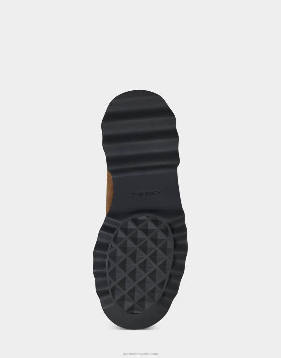 bota media caña ante marrón Aerosoles F8464 mujer