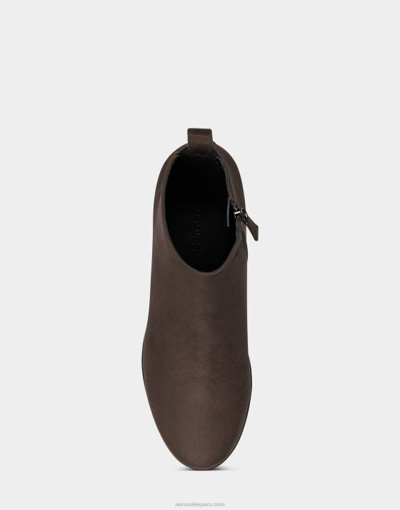 botín antelina marrón Aerosoles F84679 mujer