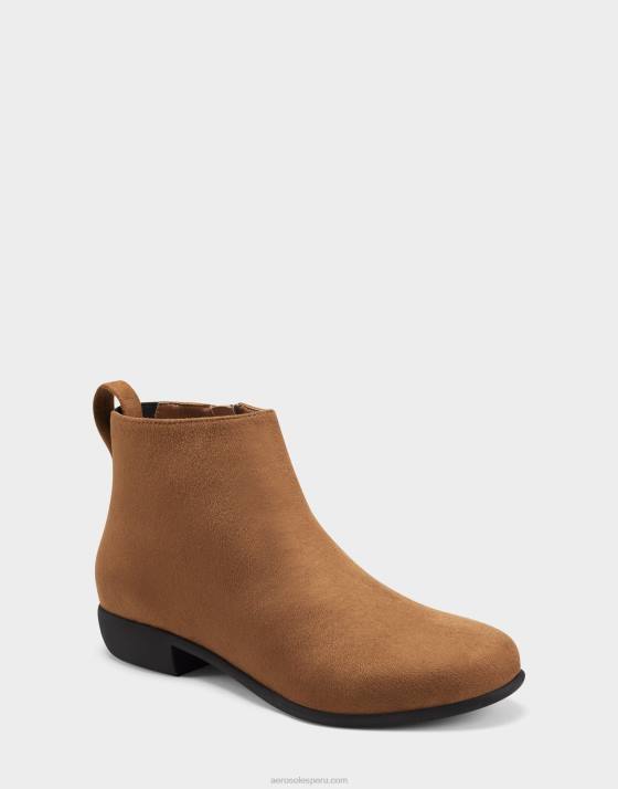 botín antelina tostado Aerosoles F84660 mujer