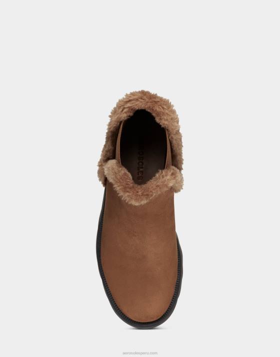 botín antelina tostado Aerosoles F8469 mujer