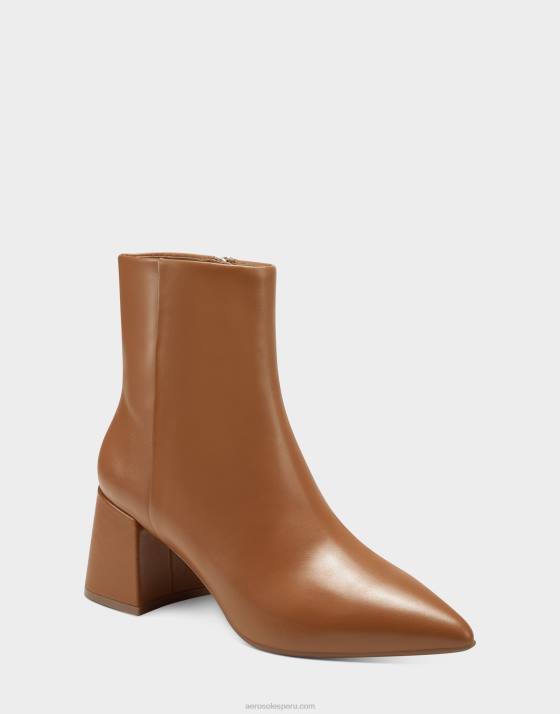 botín cuero tostado Aerosoles F84649 mujer