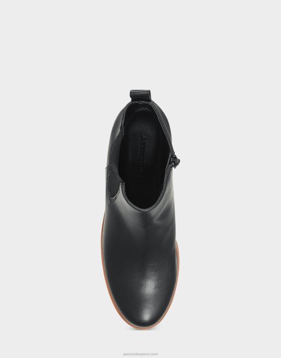 botín de piel sintética negro Aerosoles F84696 mujer