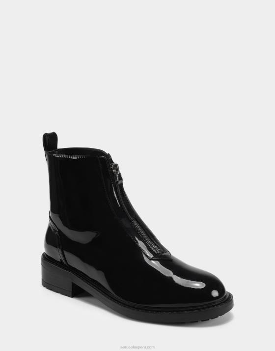 botín negro charol pu Aerosoles F84685 mujer