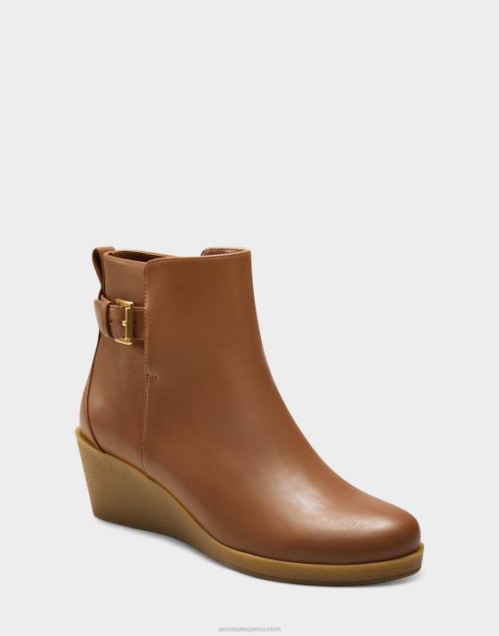 botín piel sintética tostado Aerosoles F84663 mujer