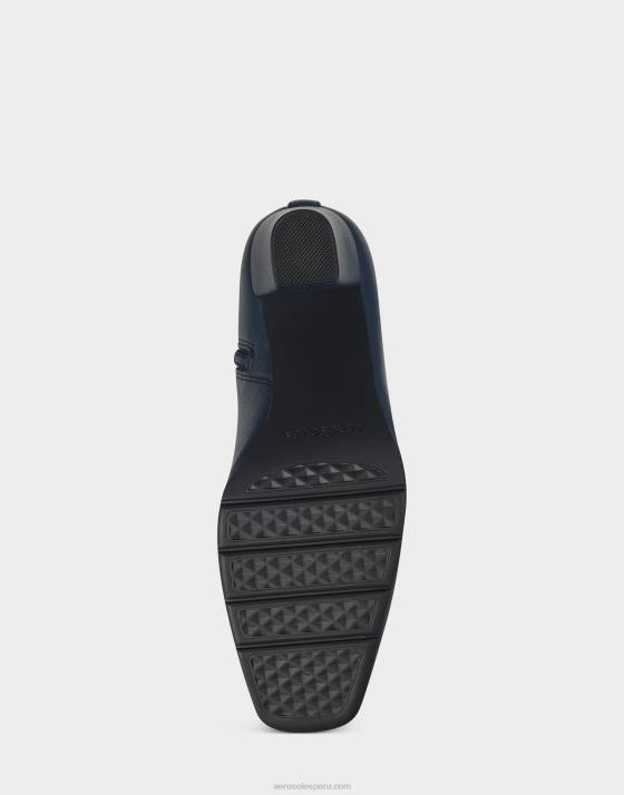 bota de tobillo azul marino Aerosoles F846104 mujer