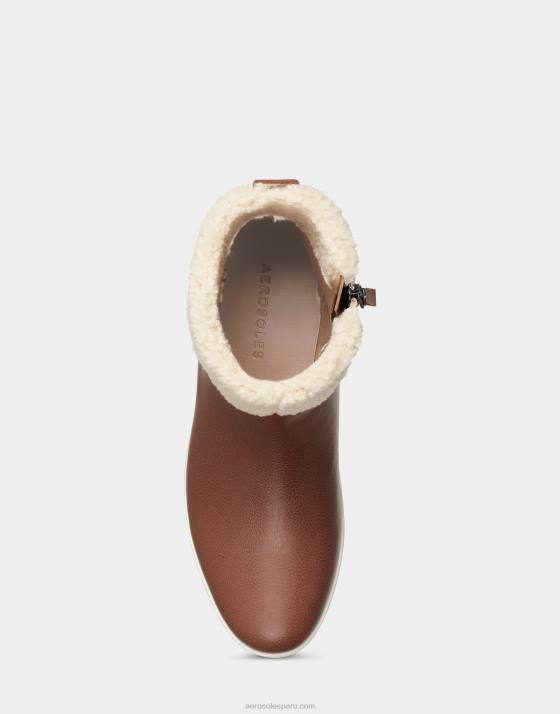 bota de tobillo bronceado Aerosoles F84690 mujer