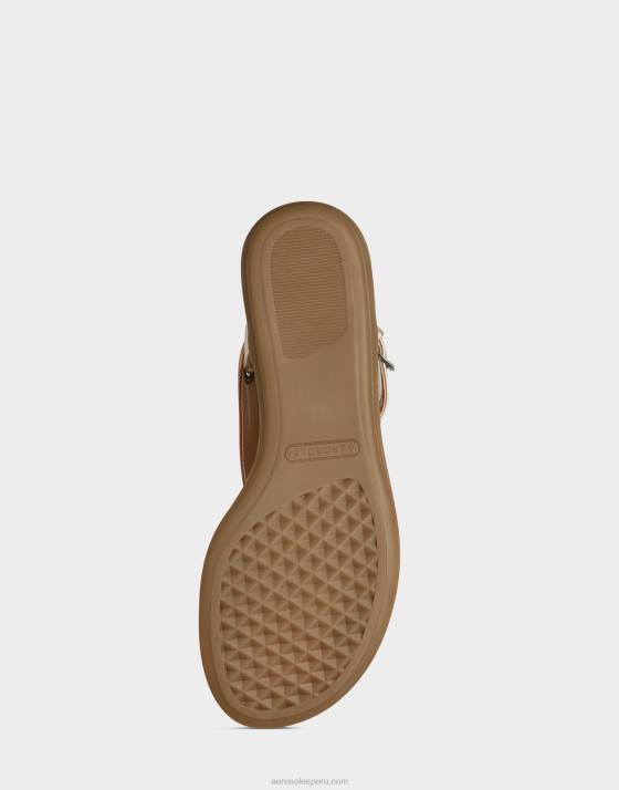 combinación de sandalias bronceadas Aerosoles F846481 mujer