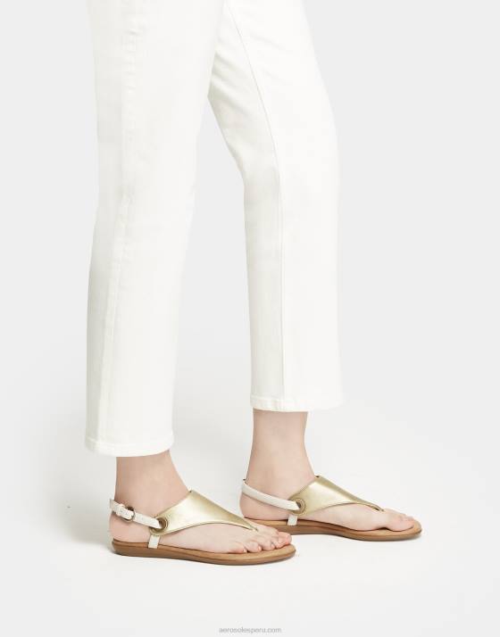 combinación de sandalias bronceadas Aerosoles F846481 mujer