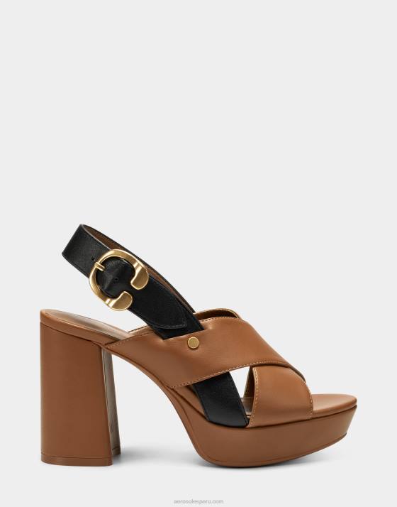 combo sandalia camel Aerosoles F846387 mujer