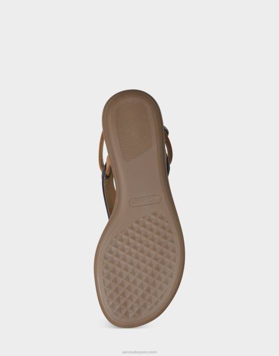 sandalia azul marino Aerosoles F846482 mujer