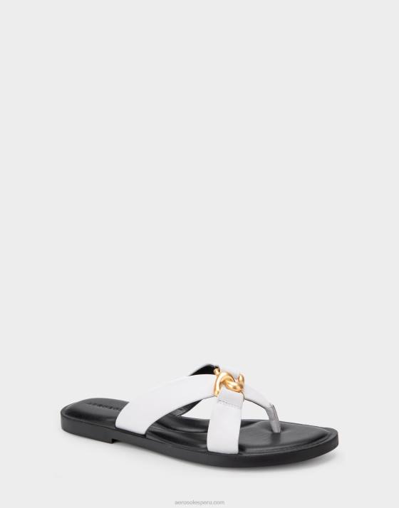 sandalia cáscara de huevo de cuero genuino Aerosoles F846459 mujer