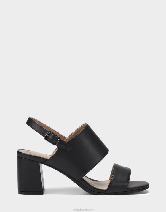sandalia ecopiel negra Aerosoles F846428 mujer