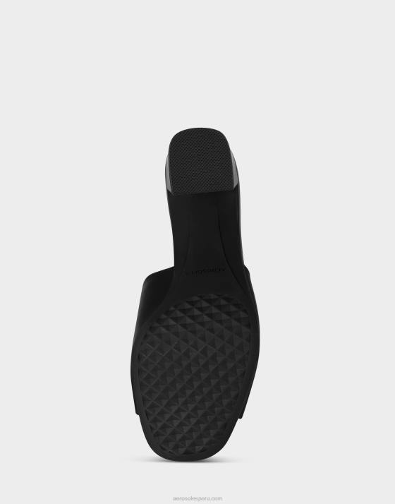 sandalia negro Aerosoles F846422 mujer