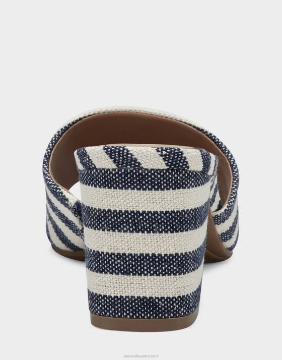 sandalia raya azul oscuro Aerosoles F846424 mujer