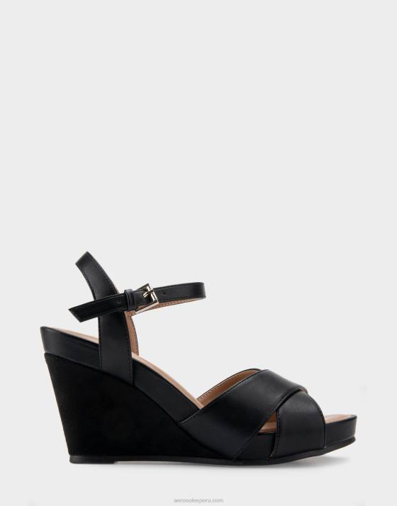 combinación cuña negra Aerosoles F846318 mujer