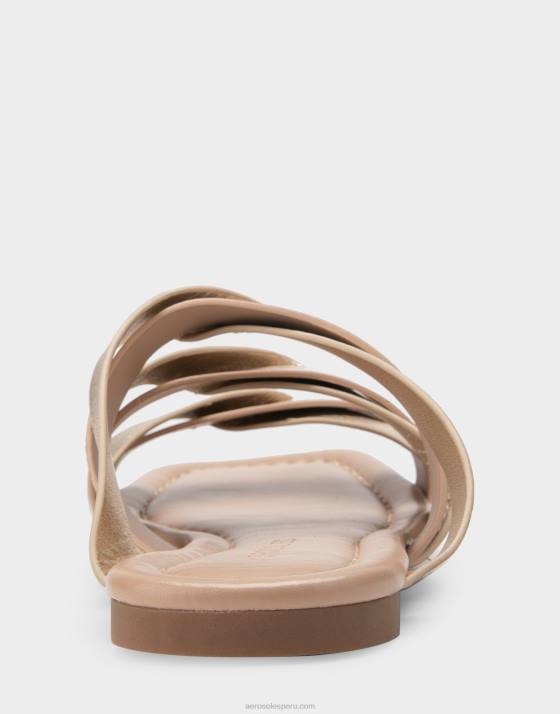 Sandalia plana combinación taupe Aerosoles F846277 mujer