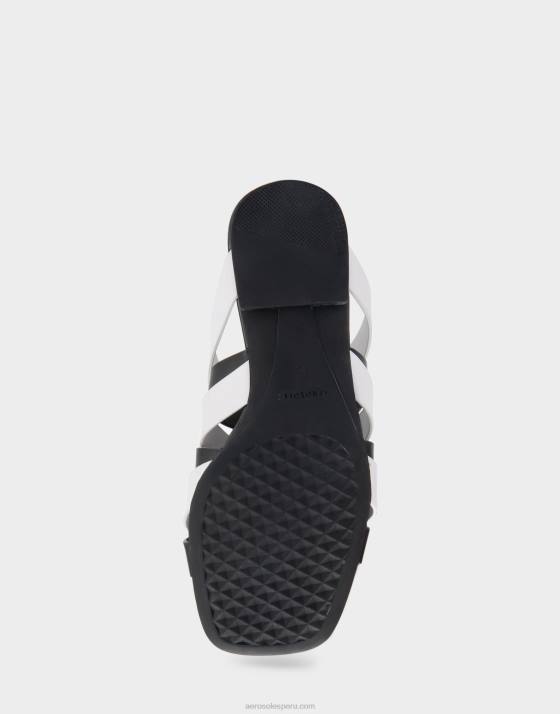 sandalia plana negra combo Aerosoles F846278 mujer