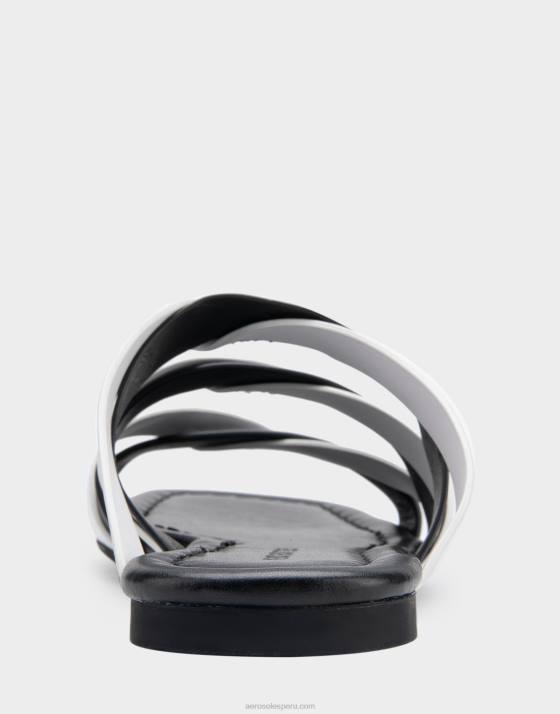 sandalia plana negra combo Aerosoles F846278 mujer