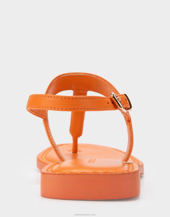 sandalia plana piel mandarina Aerosoles F846456 mujer
