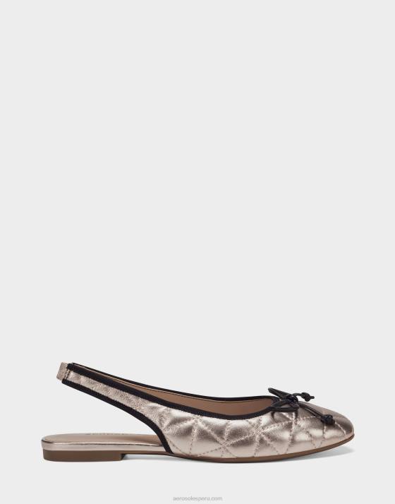 ballet de cuero de oro rosa Aerosoles F846221 mujer