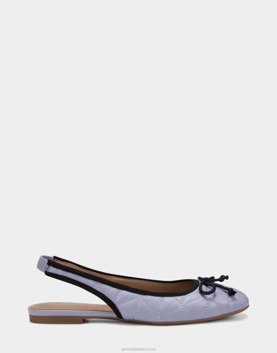 ballet lila cuero Aerosoles F846231 mujer