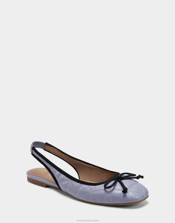 ballet lila cuero Aerosoles F846231 mujer