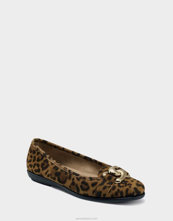 leopardo de ballet Aerosoles F846241 mujer