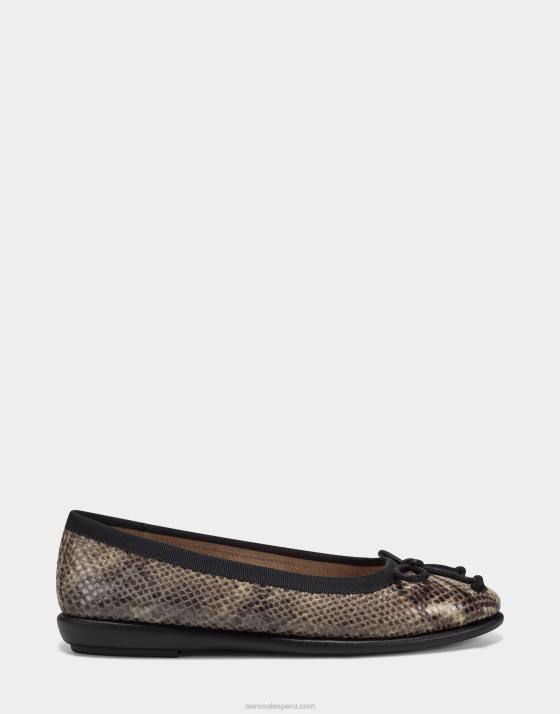 serpiente marrón ballet Aerosoles F846237 mujer