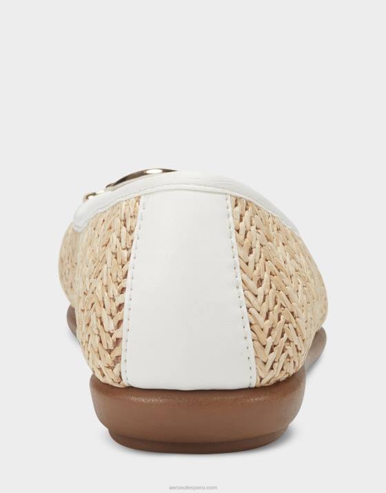 rafia natural plana Aerosoles F846219 mujer