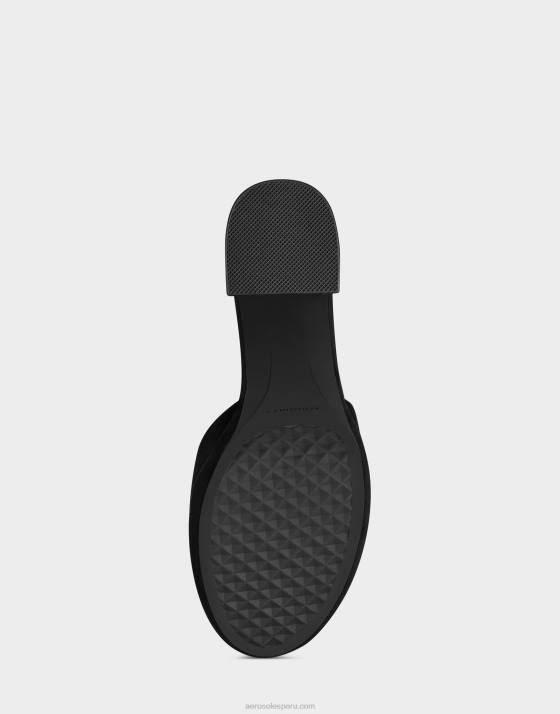 bomba de ante negro Aerosoles F846359 mujer