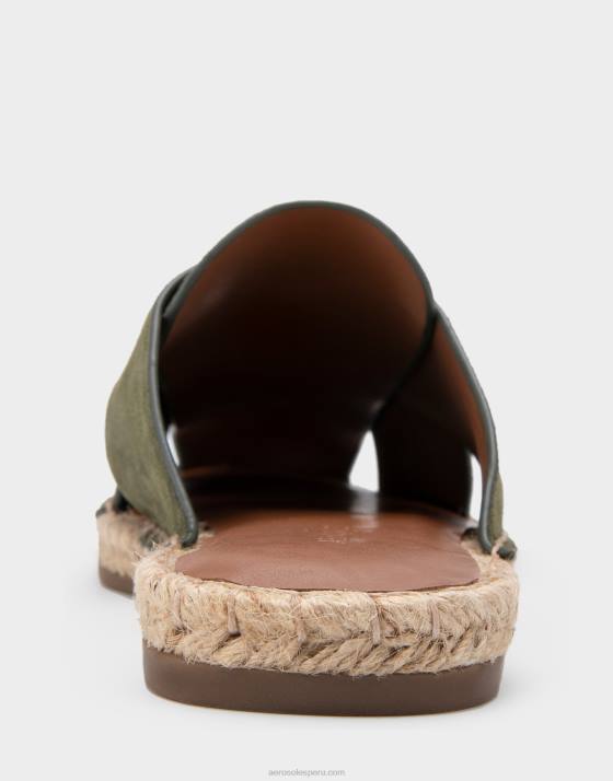 alpargata slide ante oliva Aerosoles F846280 mujer