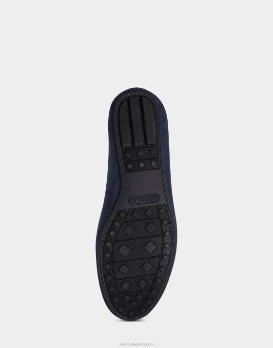 mocasín antelina azul marino Aerosoles F846167 mujer