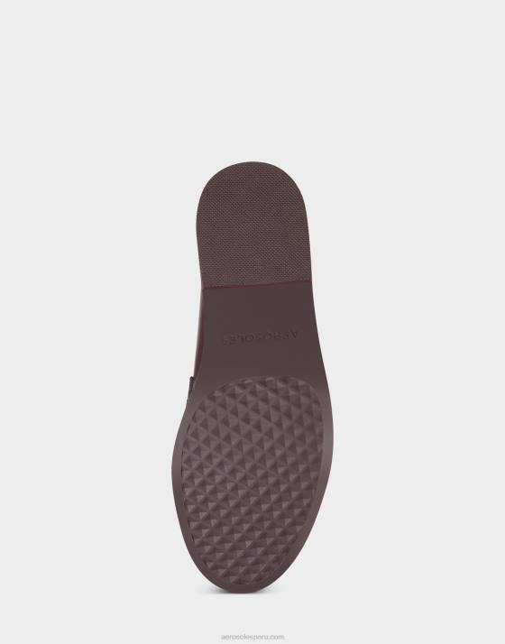 mocasín piel burdeos Aerosoles F846192 mujer