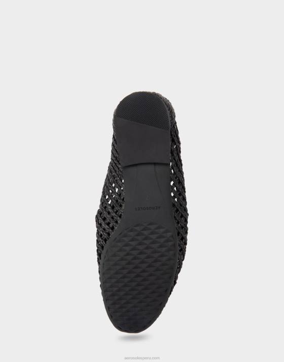 mocasín tejido negro Aerosoles F846206 mujer