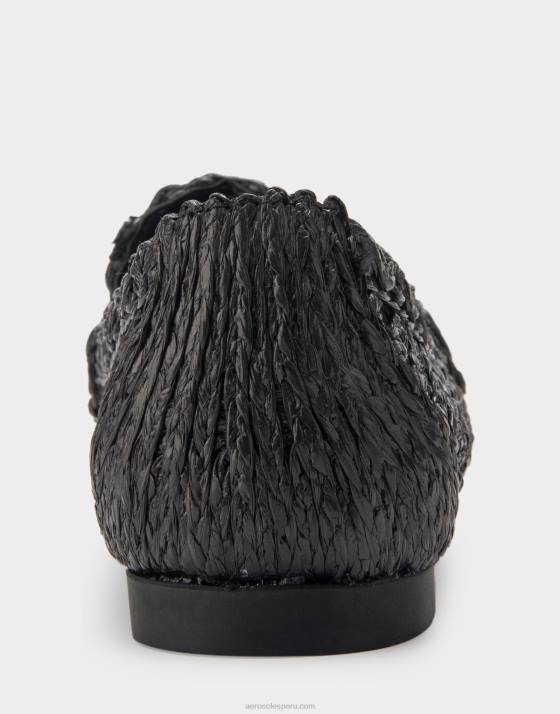 mocasín tejido negro Aerosoles F846206 mujer