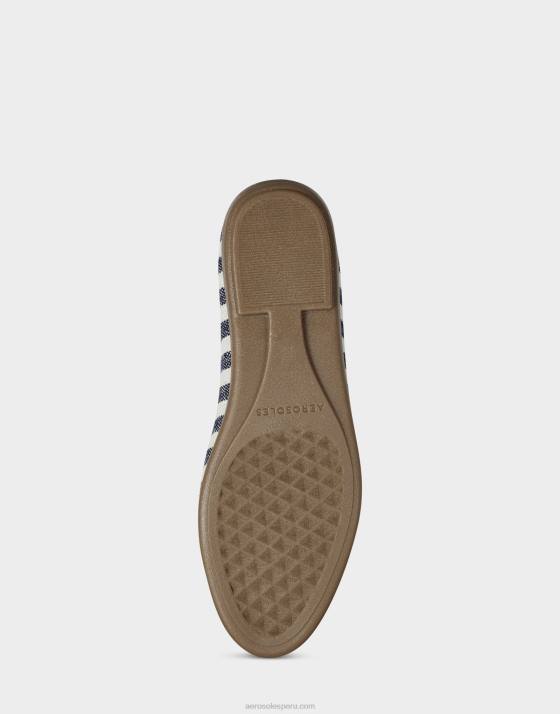 mocasín tejido rayas azul oscuro Aerosoles F846207 mujer