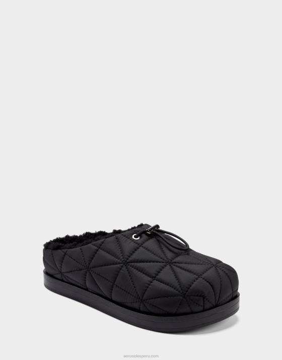 mule de nailon negro Aerosoles F846264 mujer