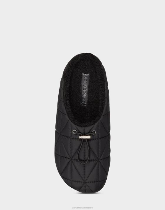 mule de nailon negro Aerosoles F846264 mujer