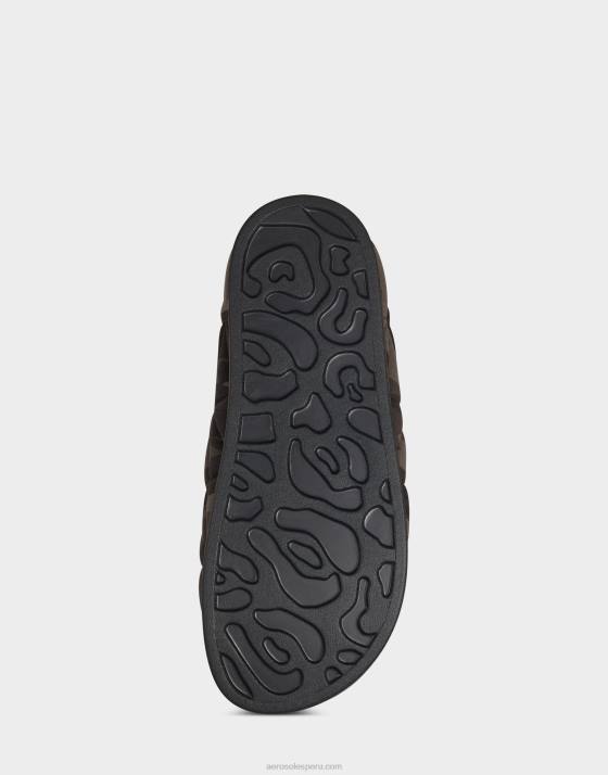 mule de nailon verde militar Aerosoles F846263 mujer