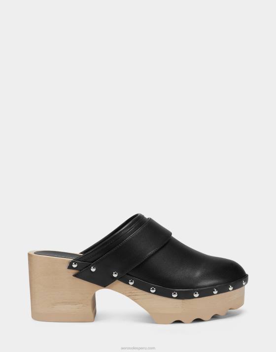 obstruir negro Aerosoles F846270 mujer